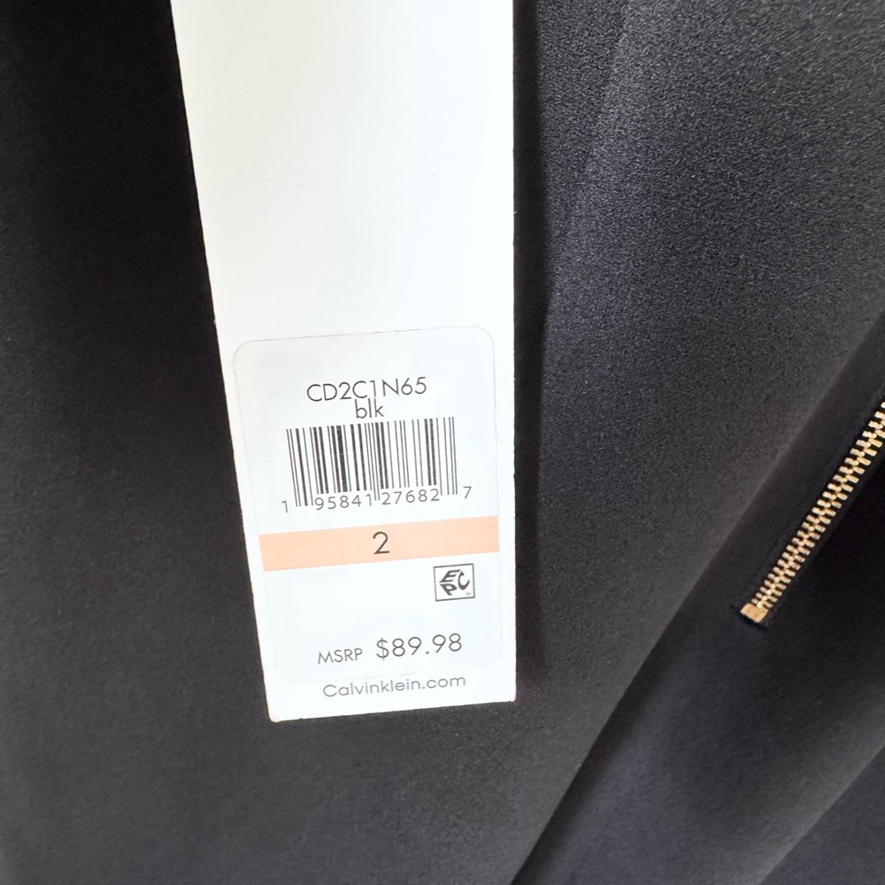 Calvin Klein Bow Tie Midi Dress - Picture 7 of 8